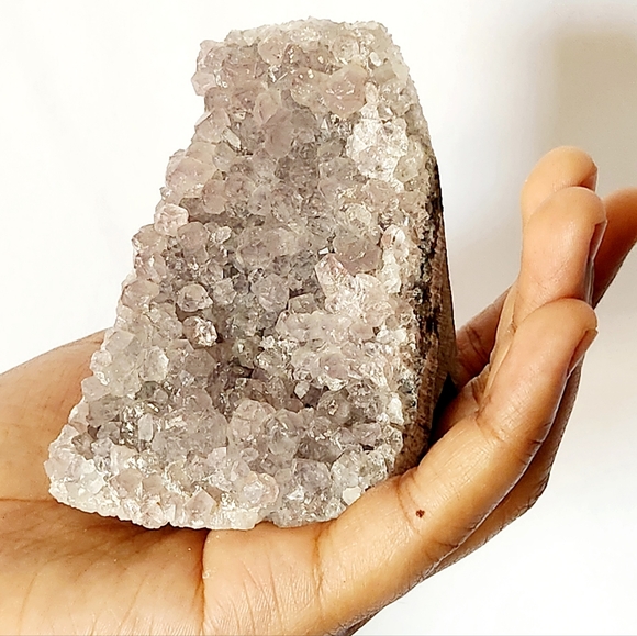 Amethyst Crystal Cluster with Large Flat Base Geode - Picture 11 of 13